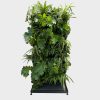Freestanding Vertical Garden System - Outdoor Natives with mature plants