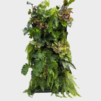 Freestanding Vertical Garden Outdoor Full Shade with mature plants