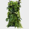 Freestanding Vertical Garden Wall - Outdoor Ferns  with mature plants